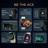 beatXP Marv Ace 1.85” HD Display Bluetooth Calling Smart Watch, Rotary Crown, 240 * 284px, 500 Nits, 60Hz Refresh Rate, 100+ Sports Modes (Black) beatXP Marv Ace 1.85” HD Display Bluetooth Calling Smart Watch, Rotary Crown, 240 * 284px, 500 Nits, 60Hz Refresh Rate, 100+ Sports Modes (Black)