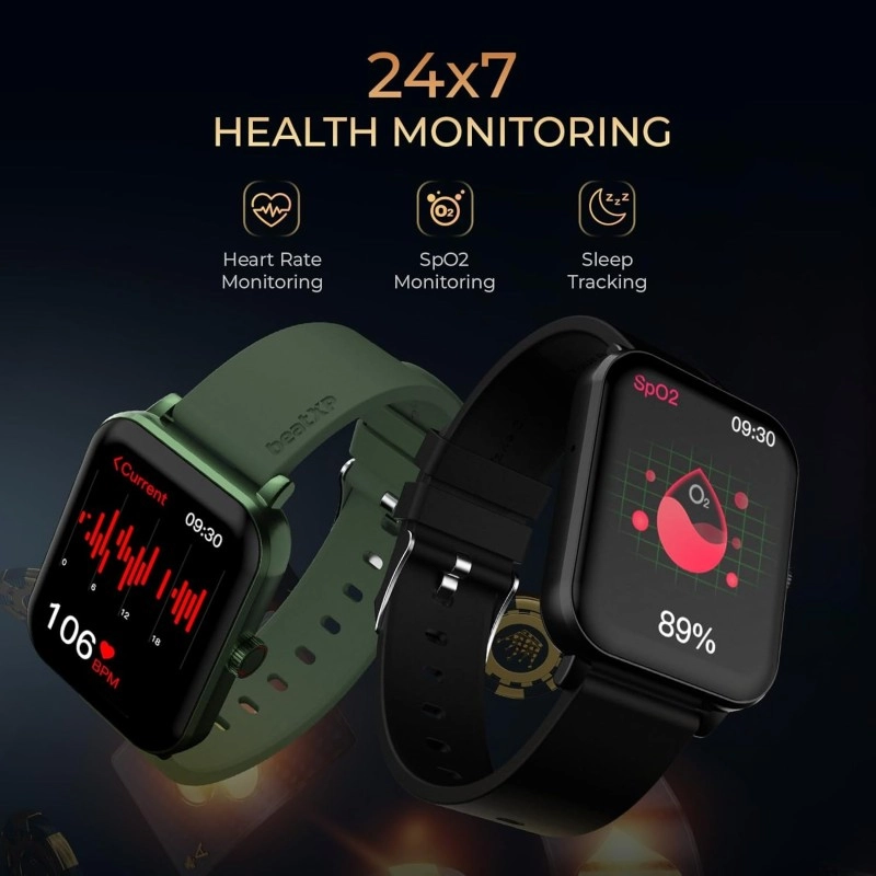 beatXP Marv Ace 1.85” HD Display Bluetooth Calling Smart Watch, Rotary Crown, 240 * 284px, 500 Nits, 60Hz Refresh Rate, 100+ Sports Modes (Black) beatXP Marv Ace 1.85” HD Display Bluetooth Calling Smart Watch, Rotary Crown, 240 * 284px, 500 Nits, 60Hz Refresh Rate, 100+ Sports Modes (Black)