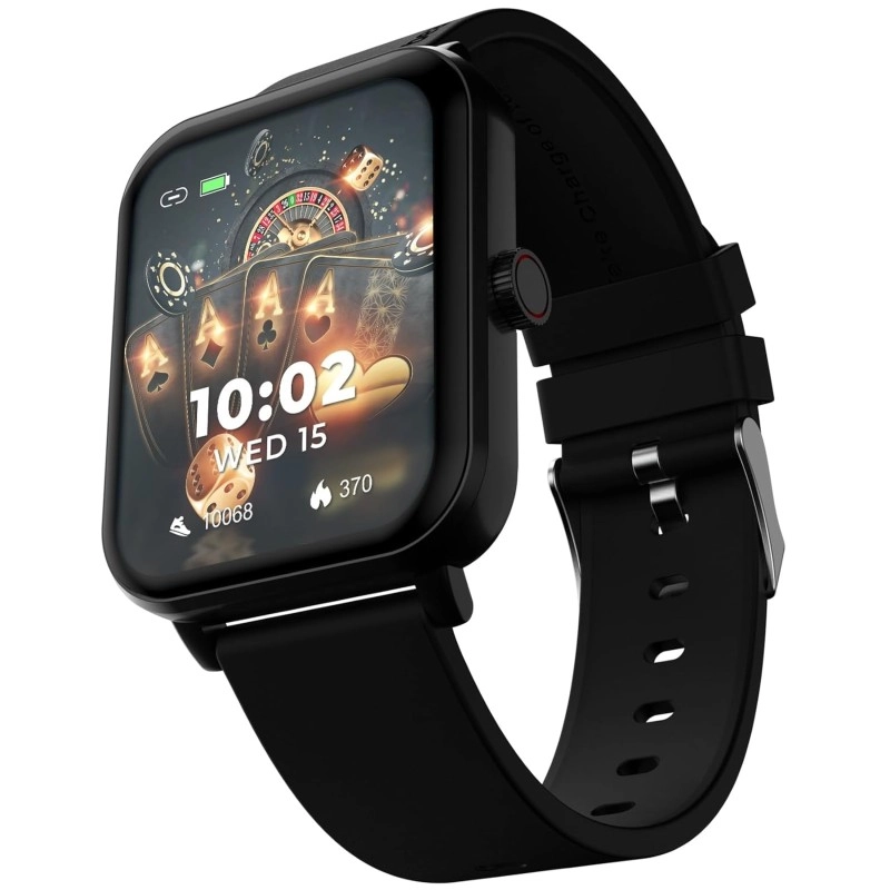beatXP Marv Ace 1.85” HD Display Bluetooth Calling Smart Watch, Rotary Crown, 240 * 284px, 500 Nits, 60Hz Refresh Rate, 100+ Sports Modes (Black) beatXP Marv Ace 1.85” HD Display Bluetooth Calling Smart Watch, Rotary Crown, 240 * 284px, 500 Nits, 60Hz Refresh Rate, 100+ Sports Modes (Black)