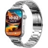 beatXP Unbound Pro 1.96" Super AMOLED Display Bluetooth Calling Smart Watch, Metal Body, Rotary Crown, 410 * 502px, 800 Nits, 60Hz Refresh Rate, 100+ Sports Modes, 24/7, IP67 (Silver)
