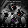 beatXP Unbound Pro 1.96" Super AMOLED Display Bluetooth Calling Smart Watch, Metal Body, Rotary Crown, 410 * 502px, 800 Nits, 60Hz Refresh Rate, 100+ Sports Modes, 24/7, IP67 (Silver Metal)