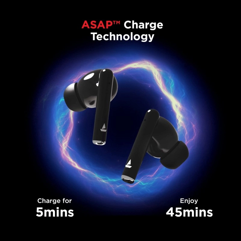 boAt Airdopes 111 Truly Wireless Bluetooth Earbuds Black boAt Airdopes 111 Truly Wireless Bluetooth Earbuds Black