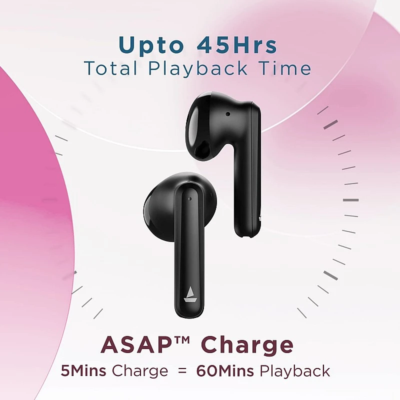 boAt Airdopes 141 Pro True Wireless in Ear Earbuds Active Black boAt Airdopes 141 Pro True Wireless in Ear Earbuds Active Black