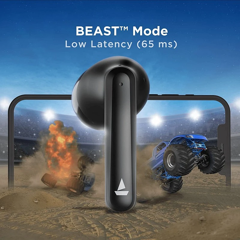 boAt Airdopes 141 Pro True Wireless in Ear Earbuds Active Black boAt Airdopes 141 Pro True Wireless in Ear Earbuds Active Black