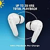 boAt Airdopes 191G True Wireless Earbuds with Quad Mics, for Gaming, 2x6mm Dual Drivers, 30H Playtime (White Siberia) boAt Airdopes 191G True Wireless Earbuds with Quad Mics, for Gaming, 2x6mm Dual Drivers, 30H Playtime (White Siberia)