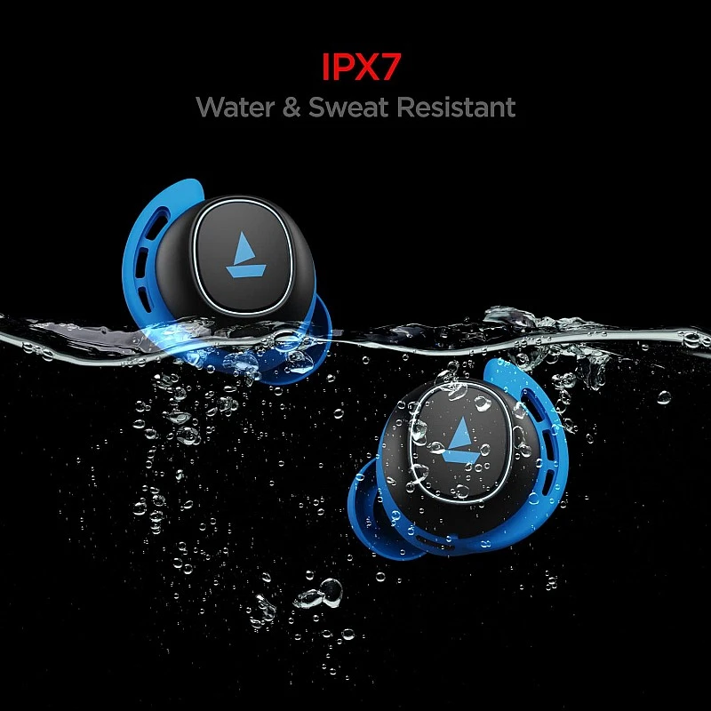 Boat airdopes 441 bluetooth truly wireless in ear earbuds with mic Sporty Blue Boat airdopes 441 bluetooth truly wireless in ear earbuds with mic Sporty Blue