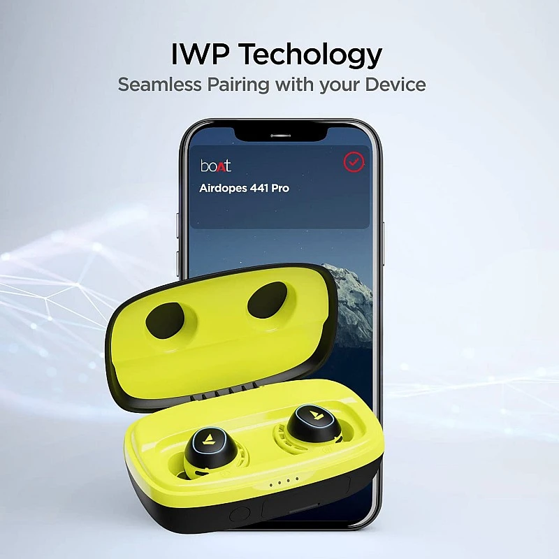 boAt Airdopes 441 MI Edition TWS Ear-Buds with Up to 35H Total Playback Type-C Port(MI Blue) boAt Airdopes 441 MI Edition TWS Ear-Buds with Up to 35H Total Playback Type-C Port(MI Blue)