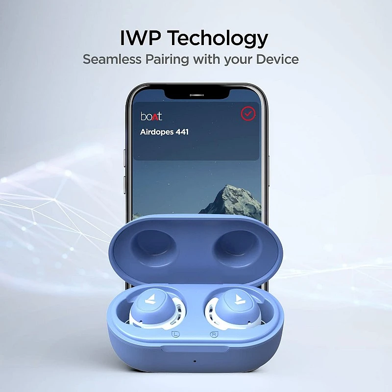 boAt Airdopes 441 MI Edition TWS Ear-Buds with Up to 35H Total Playback Type-C Port(MI Blue) boAt Airdopes 441 MI Edition TWS Ear-Buds with Up to 35H Total Playback Type-C Port(MI Blue)