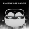 boAt Immortal 101 TWS Earbuds with Beastᵀᴹ Mode(40ms Low Latency), 30 HRS Playtime, Blazing LEDs, Quad Mics with ENx Tech, ASAP Charge & BTv5.3(Black Sabre)