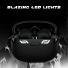 boAt Immortal 101 TWS Earbuds with Beastᵀᴹ Mode(40ms Low Latency), 30 HRS Playtime, Blazing LEDs, Quad Mics with ENx Tech, ASAP Charge & BTv5.3(Black Sabre)
