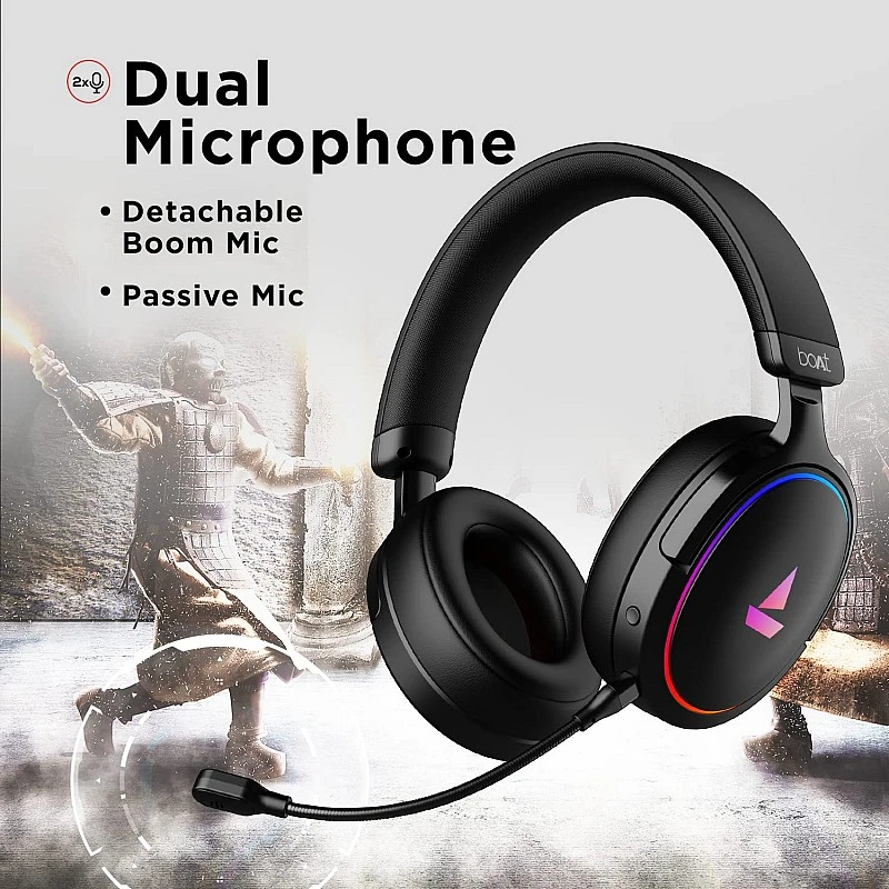 boAt Immortal IM 300 Over-Ear Wired Gaming Headphones boAt Immortal IM 300 Over-Ear Wired Gaming Headphones