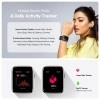 boAt Matrix Smart Watch with 1.65” AMOLED Display, Always On Mode, Slim Premium Design (Ocean Blue)