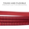 boAt Micro USB 150 Tangle-Free, Sturdy Micro USB Cable with 2A Fast Charging & 480mbps Data Transmission, 10000+ Bends Lifespan & Extended 1.5m Length Black