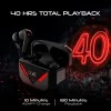 boAt Newly Launched Immortal 158 TWS in Ear Gaming Earbuds with 40hrs Playback, 40ms Super-Low Latency Beast Mode, RGB LEDs, 4 Mics with ENx, IWP, ASAP Charge, BTv5.3(Black Sabre) boAt Newly Launched Immortal 158 TWS in Ear Gaming Earbuds with 40hrs Playback, 40ms Super-Low Latency Beast Mode, RGB LEDs, 4 Mics with ENx, IWP, ASAP Charge, BTv5.3(Black Sabre)
