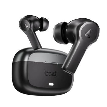 boAt Nirvana Lucid w/ 32 dB ANC, Multi-Point Connectivity, in-Ear Detection, 60HRS Playback, Hearables App, 4 Mics ENx, IPX5 Truly Wireless in Ear Earbuds, TWS Ear Buds