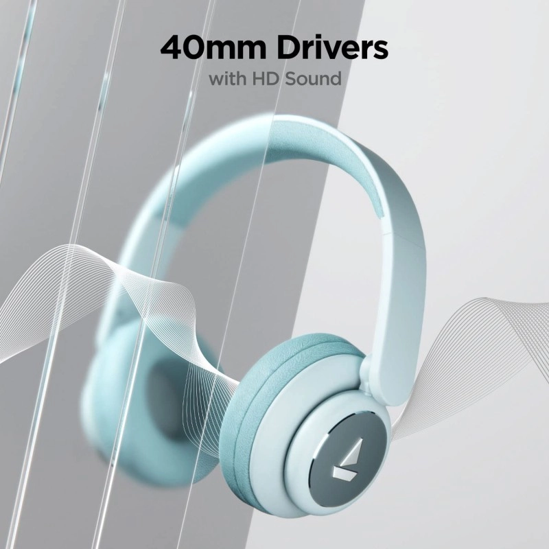 boAt Rockerz 450 Bluetooth Wireless On Ear Headphone with Mic (Aqua Blue) (uboxed) boAt Rockerz 450 Bluetooth Wireless On Ear Headphone with Mic (Aqua Blue) (uboxed)