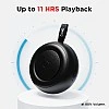boAt Stone 135 Portable Wireless Speaker with 5W RMS Immersive Sound, IPX4 Water Resistance (Active Black) boAt Stone 135 Portable Wireless Speaker with 5W RMS Immersive Sound, IPX4 Water Resistance (Active Black)