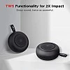boAt Stone 135 Portable Wireless Speaker with 5W RMS Immersive Sound, IPX4 Water Resistance (Active Black) boAt Stone 135 Portable Wireless Speaker with 5W RMS Immersive Sound, IPX4 Water Resistance (Active Black)