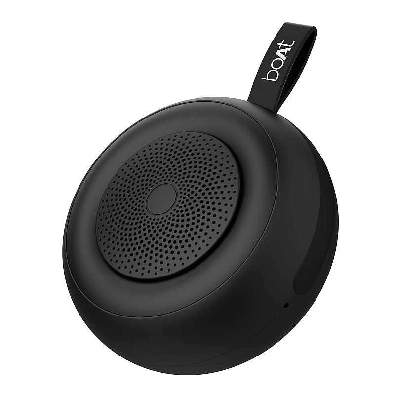 boAt Stone 135 Portable Wireless Speaker with 5W RMS Immersive Sound, IPX4 Water Resistance (Active Black) boAt Stone 135 Portable Wireless Speaker with 5W RMS Immersive Sound, IPX4 Water Resistance (Active Black)