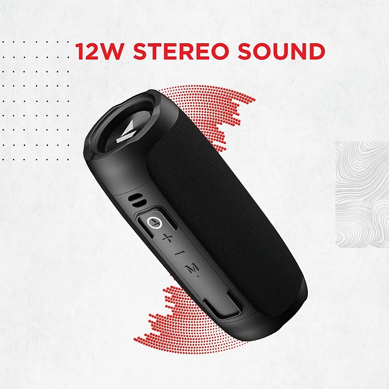 boAt Stone 620 Portable Wireless Speaker with 12W RMS Stereo Sound, Multi-Compatibility Modes(Black) boAt Stone 620 Portable Wireless Speaker with 12W RMS Stereo Sound, Multi-Compatibility Modes(Black)