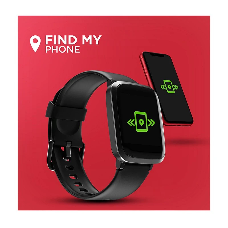 BoAt Storm Smart Watch Curved Display Bluetooth 33mm 5ATM Water Resistant Design Black Strap BoAt Storm Smart Watch Curved Display Bluetooth 33mm 5ATM Water Resistant Design Black Strap