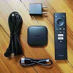 tv stick and boxes
