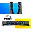 Zebronics Zeb Wonderbar 10 USB Powered 2.0 Computer Speaker with RGB Lights Zebronics Zeb Wonderbar 10 USB Powered 2.0 Computer Speaker with RGB Lights