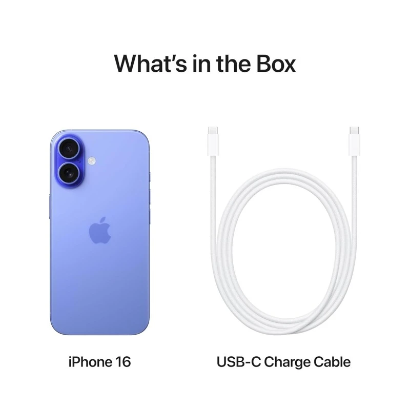 iPhone 16 128 GB: 5G Mobile Phone with Camera Control, A18 Chip and a Big Boost in Battery Life. Works with AirPods; Ultramarine iPhone 16 128 GB: 5G Mobile Phone with Camera Control, A18 Chip and a Big Boost in Battery Life. Works with AirPods; Ultramarine