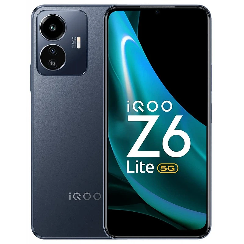 iQOO Z6 Lite 5G by vivo (Mystic Night, 4GB RAM, 64GB Storage) (Seal Pack) iQOO Z6 Lite 5G by vivo (Mystic Night, 4GB RAM, 64GB Storage) (Seal Pack)