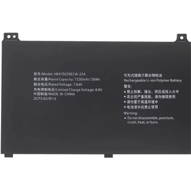 Honour HB4792Z9ECW-22A Original Battery for MagicBook X14, MagicBook 14 i7-1165G7 Honour HB4792Z9ECW-22A Original Battery for MagicBook X14, MagicBook 14 i7-1165G7