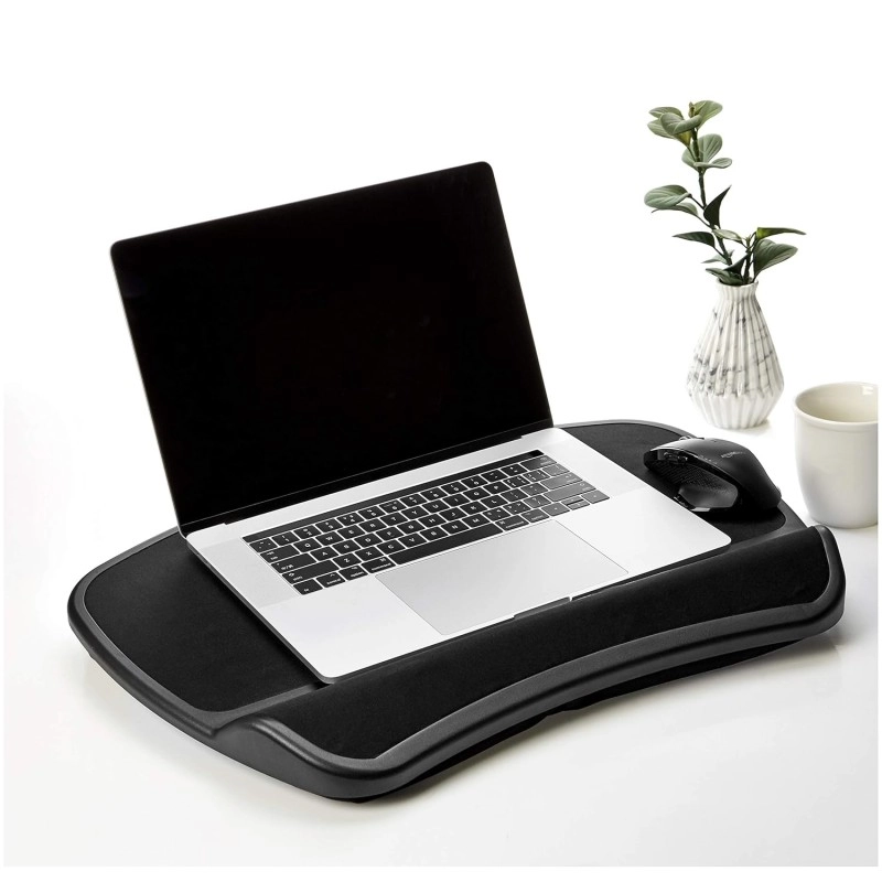 XL Laptop Lap Desk Tray with Cushion, Fits up to 17.3 Inch Laptops- XL Laptop Lap Desk Tray with Cushion, Fits up to 17.3 Inch Laptops-