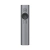 logitech Spotlight Wireless Presentation Remote, 2.4 Ghz and Bluetooth, USB-Receiver, Digital Laser Pointer, 30-Meter Operating Range, Dual Connectivity for Timer PC/Mac/Android/iOS - Gold