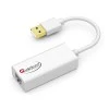 Quantum QHM8106 USB to RJ45 Ethernet LAN Adapter (White) Quantum QHM8106 USB to RJ45 Ethernet LAN Adapter (White)