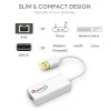 Quantum QHM8106 USB to RJ45 Ethernet LAN Adapter (White) Quantum QHM8106 USB to RJ45 Ethernet LAN Adapter (White)