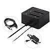 ORICO 6629US3-C USB3.0 to SATA3.0 Dual Bay External Hard Drive Docking Station -Black ORICO 6629US3-C USB3.0 to SATA3.0 Dual Bay External Hard Drive Docking Station -Black