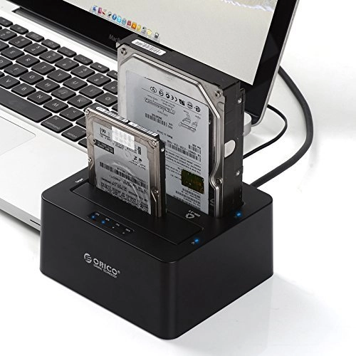 ORICO 6629US3-C USB3.0 to SATA3.0 Dual Bay External Hard Drive Docking Station -Black ORICO 6629US3-C USB3.0 to SATA3.0 Dual Bay External Hard Drive Docking Station -Black