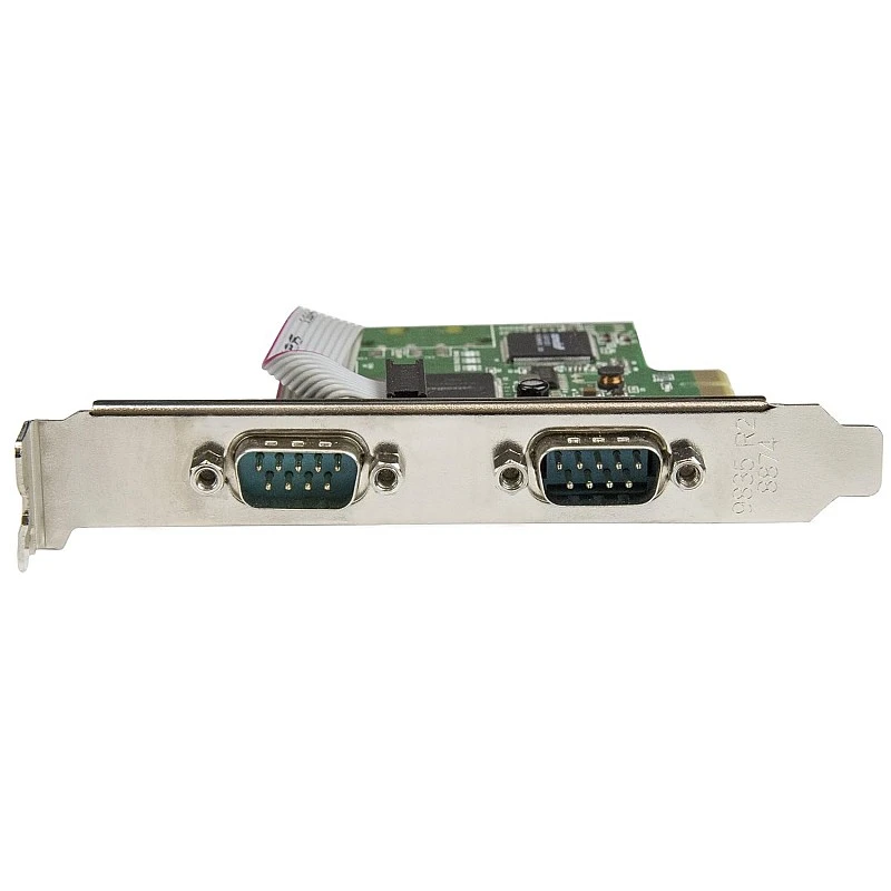 StarTech.com PCI Express Serial Card – 2 Port – Dual Channel 16C1050 UART – Serial Port PCI Card – Serial Expansion Card StarTech.com PCI Express Serial Card – 2 Port – Dual Channel 16C1050 UART – Serial Port PCI Card – Serial Expansion Card
