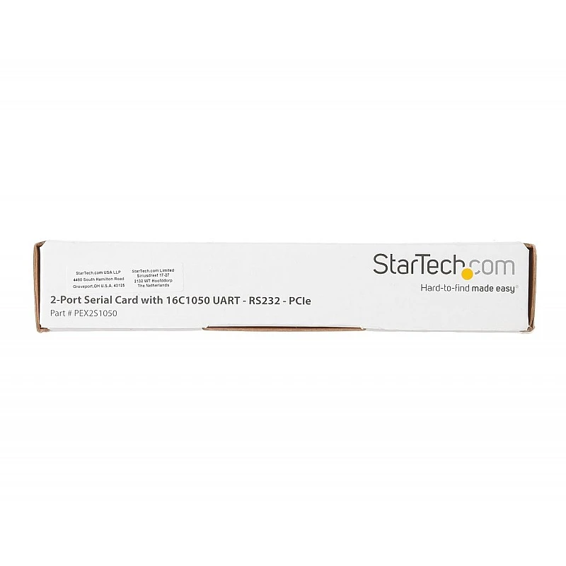 StarTech.com PCI Express Serial Card – 2 Port – Dual Channel 16C1050 UART – Serial Port PCI Card – Serial Expansion Card StarTech.com PCI Express Serial Card – 2 Port – Dual Channel 16C1050 UART – Serial Port PCI Card – Serial Expansion Card