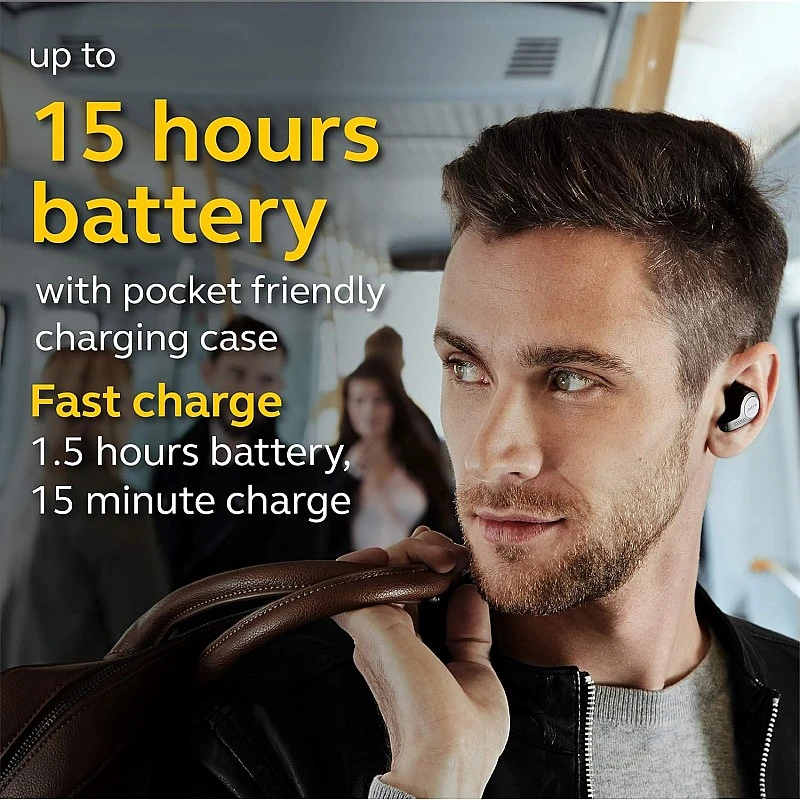 Jabra Elite 65t Alexa Enabled True Wireless Earbuds with Charging Case – Titanium Black Jabra Elite 65t Alexa Enabled True Wireless Earbuds with Charging Case – Titanium Black