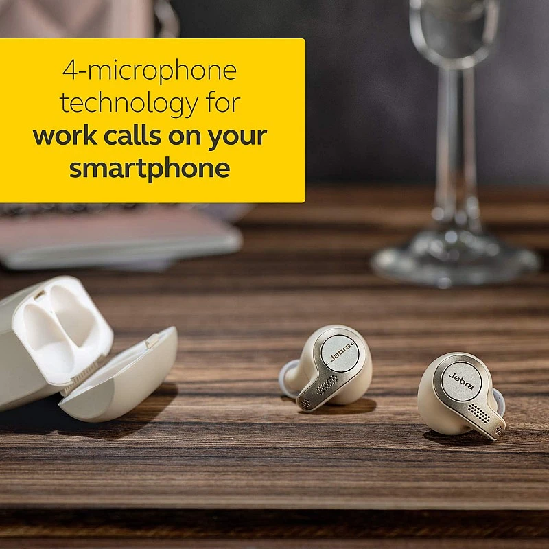 Jabra Elite 65t Alexa Enabled True Wireless Earbuds with Charging Case – Titanium Black Jabra Elite 65t Alexa Enabled True Wireless Earbuds with Charging Case – Titanium Black