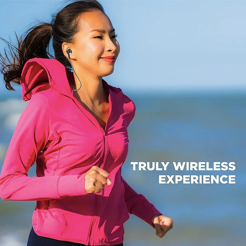 JBL T205BT by Harman Wireless Bluetooth in Ear Neckband Headphones with Mic (Black) JBL T205BT by Harman Wireless Bluetooth in Ear Neckband Headphones with Mic (Black)