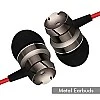 pTron HBE6 Headphone (High Bass Earphones) Metal in-Ear Wired Headset with Mic for All Smartphones (Red & Black) pTron HBE6 Headphone (High Bass Earphones) Metal in-Ear Wired Headset with Mic for All Smartphones (Red & Black)