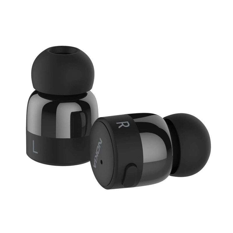 Nokia Bh-705 Bluetooth Truly Wireless in Ear Earbuds with Mic, Black Nokia Bh-705 Bluetooth Truly Wireless in Ear Earbuds with Mic, Black