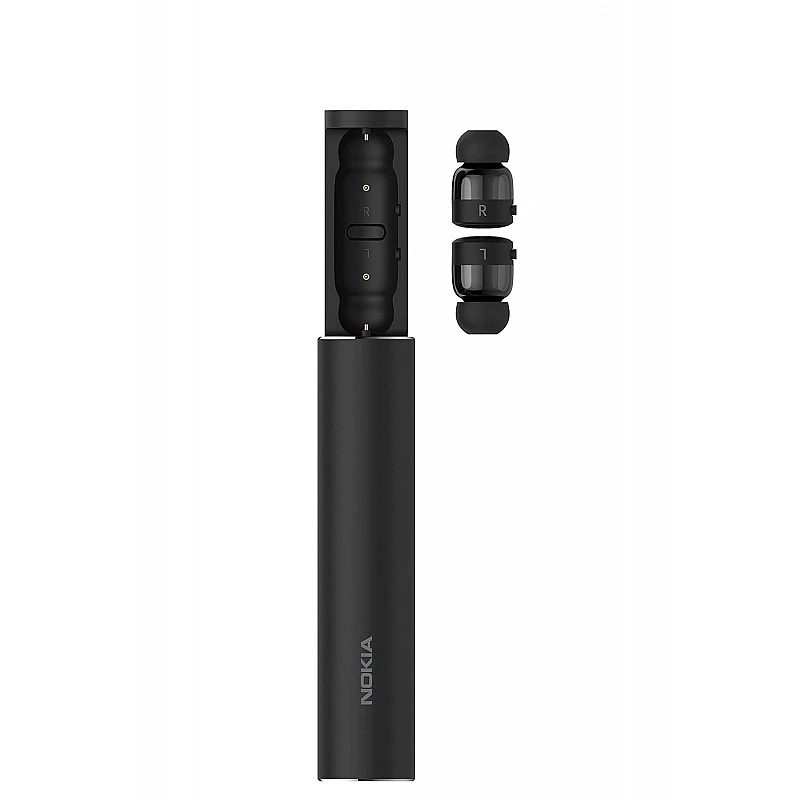 Nokia Bh-705 Bluetooth Truly Wireless in Ear Earbuds with Mic, Black Nokia Bh-705 Bluetooth Truly Wireless in Ear Earbuds with Mic, Black