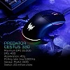 Acer Predator Cestus 330 Gaming Mouse: 16000 On-The-Fly DPI - RGB Lighting - 7 - Black