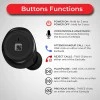 SYVO BassTwins IPX4 in-Ear True Wireless Bluetooth 5.0 Headphones (TWS) with Mic - (Black) SYVO BassTwins IPX4 in-Ear True Wireless Bluetooth 5.0 Headphones (TWS) with Mic - (Black)