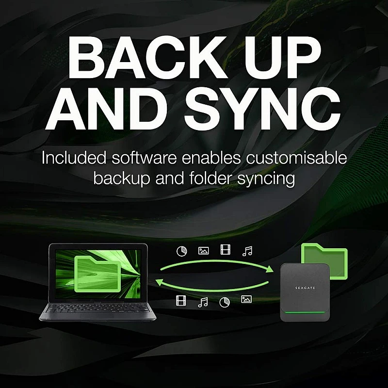 Seagate Barracuda Fast 2 TB External SSD – USB-C USB 3.0 for Windows and Mac, 3 yr Data Recovery Services, Portable Solid State Drive (STJM2000400)- Seagate Barracuda Fast 2 TB External SSD – USB-C USB 3.0 for Windows and Mac, 3 yr Data Recovery Services, Portable Solid State Drive (STJM2000400)-