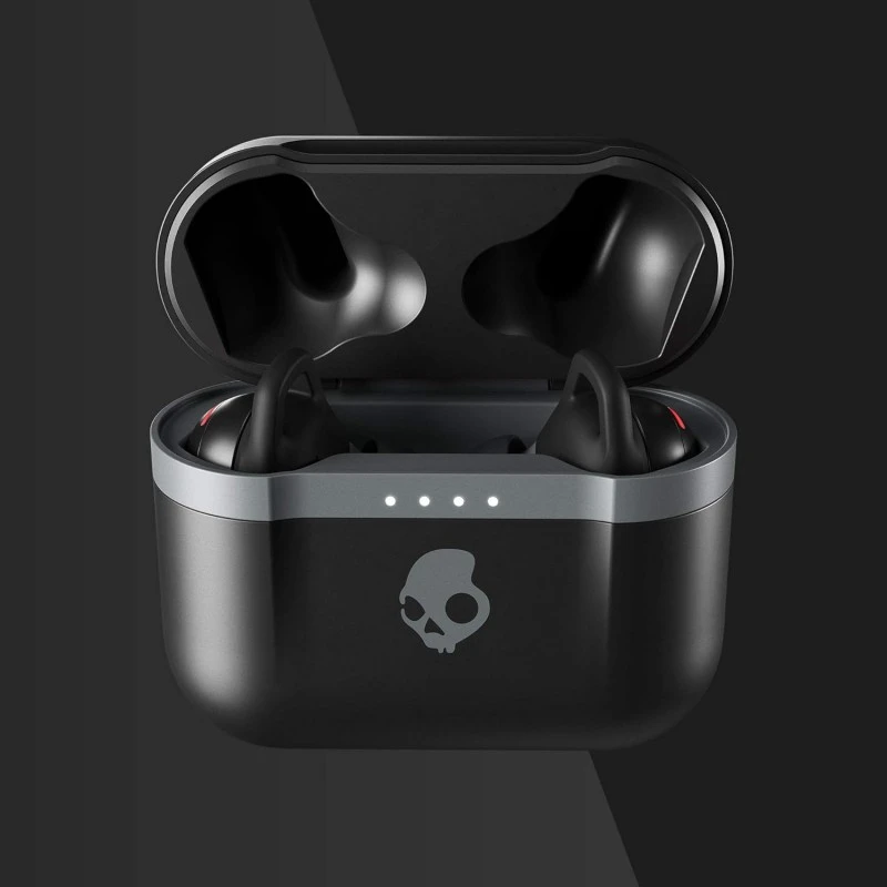 Skullcandy Indy Evo Truly Wireless Bluetooth in Ear Earbuds with Mic (Black)- Skullcandy Indy Evo Truly Wireless Bluetooth in Ear Earbuds with Mic (Black)-
