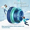Wired Headphones with Mic - iClever Kids Headphones Foldable Stereo Tangle-Free 3.5mm-Blue Wired Headphones with Mic - iClever Kids Headphones Foldable Stereo Tangle-Free 3.5mm-Blue