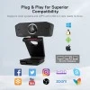 Redragon GW800 1080P Webcam with Built-in Dual Microphone Redragon GW800 1080P Webcam with Built-in Dual Microphone
